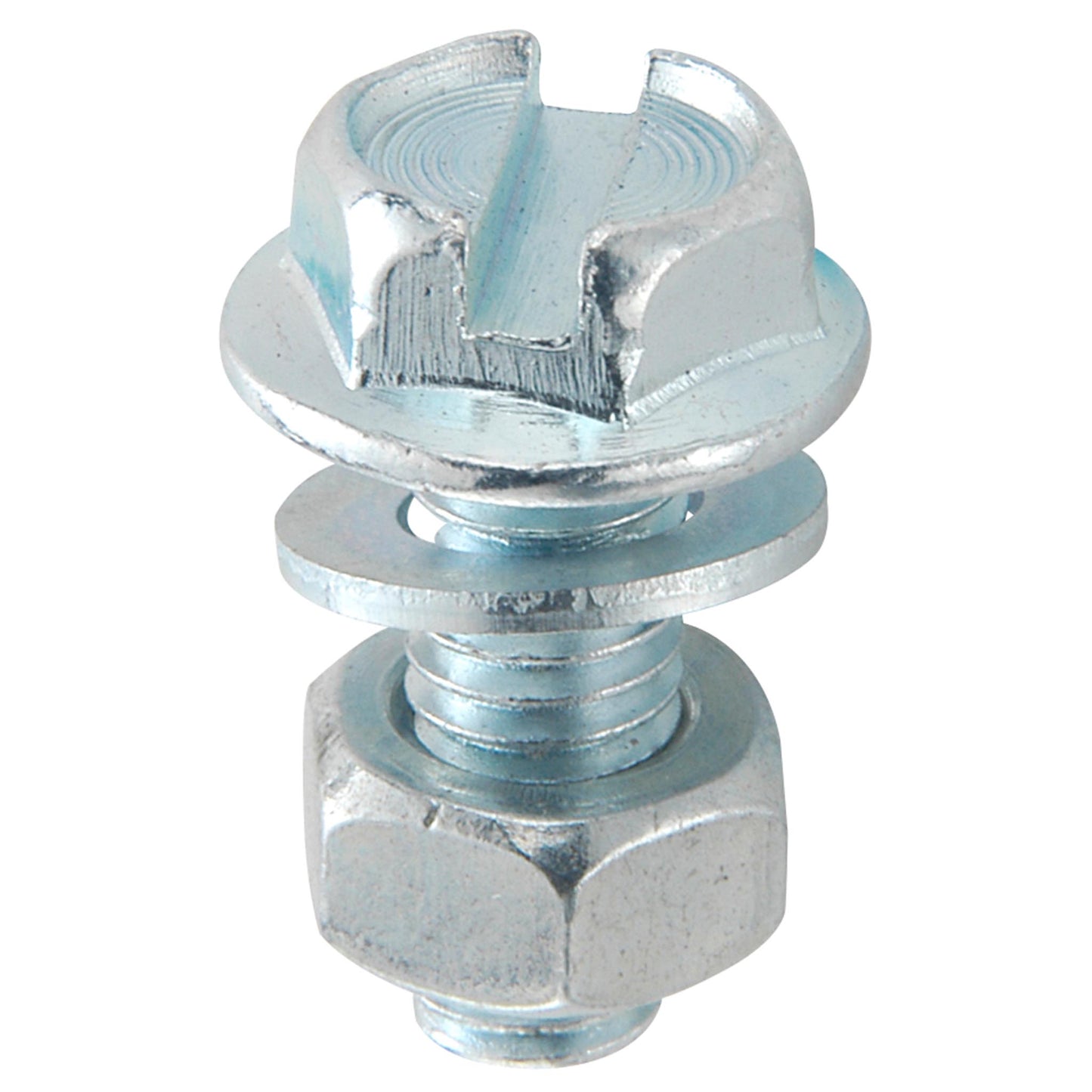 Jeu de vis de garde-boue M 6 x 25, acier galvanisé