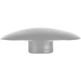 Handlebar cover caps SW 6/13 x 5 mm plastic silver