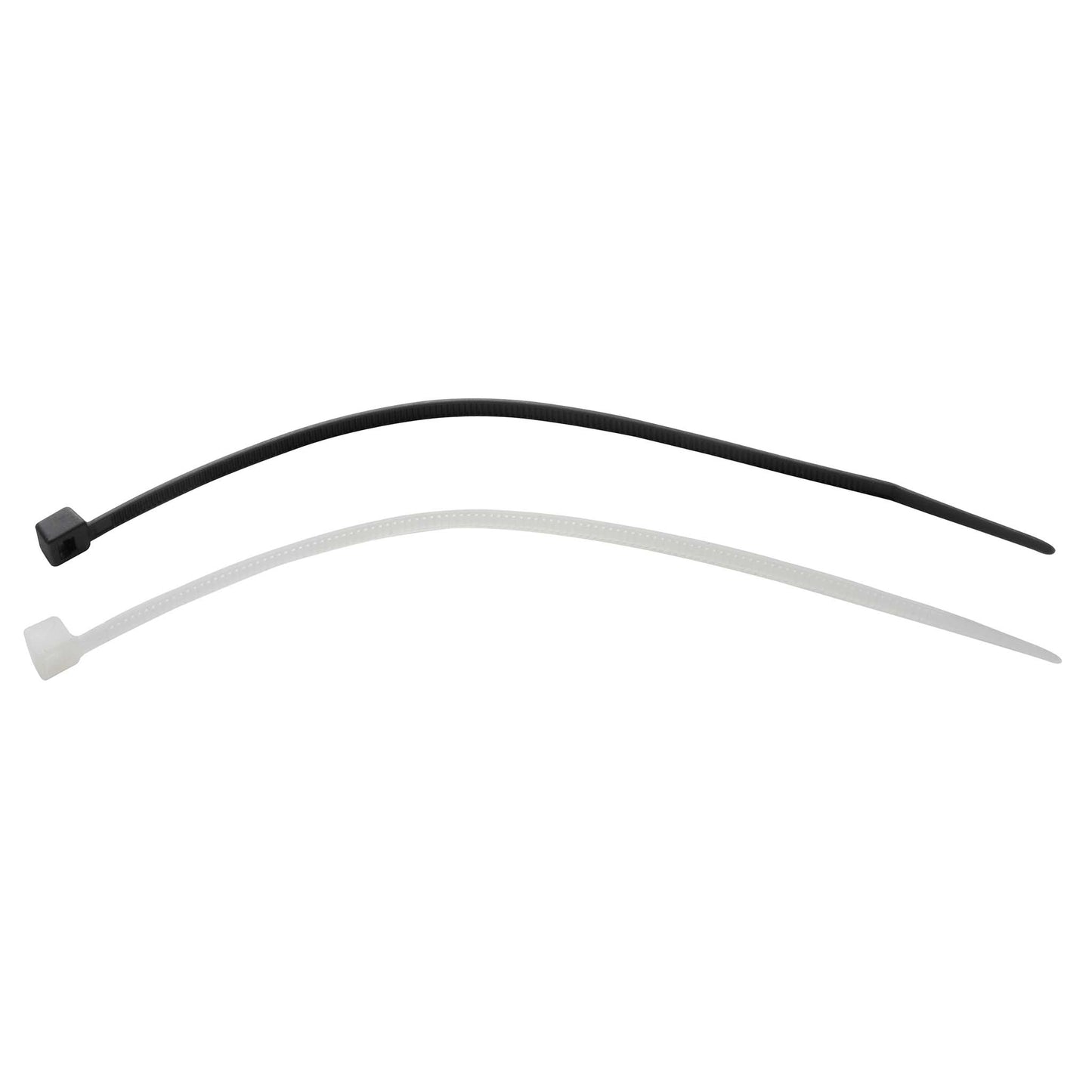 Opaski kablowe 290 x 4,8 mm - przezroczyste