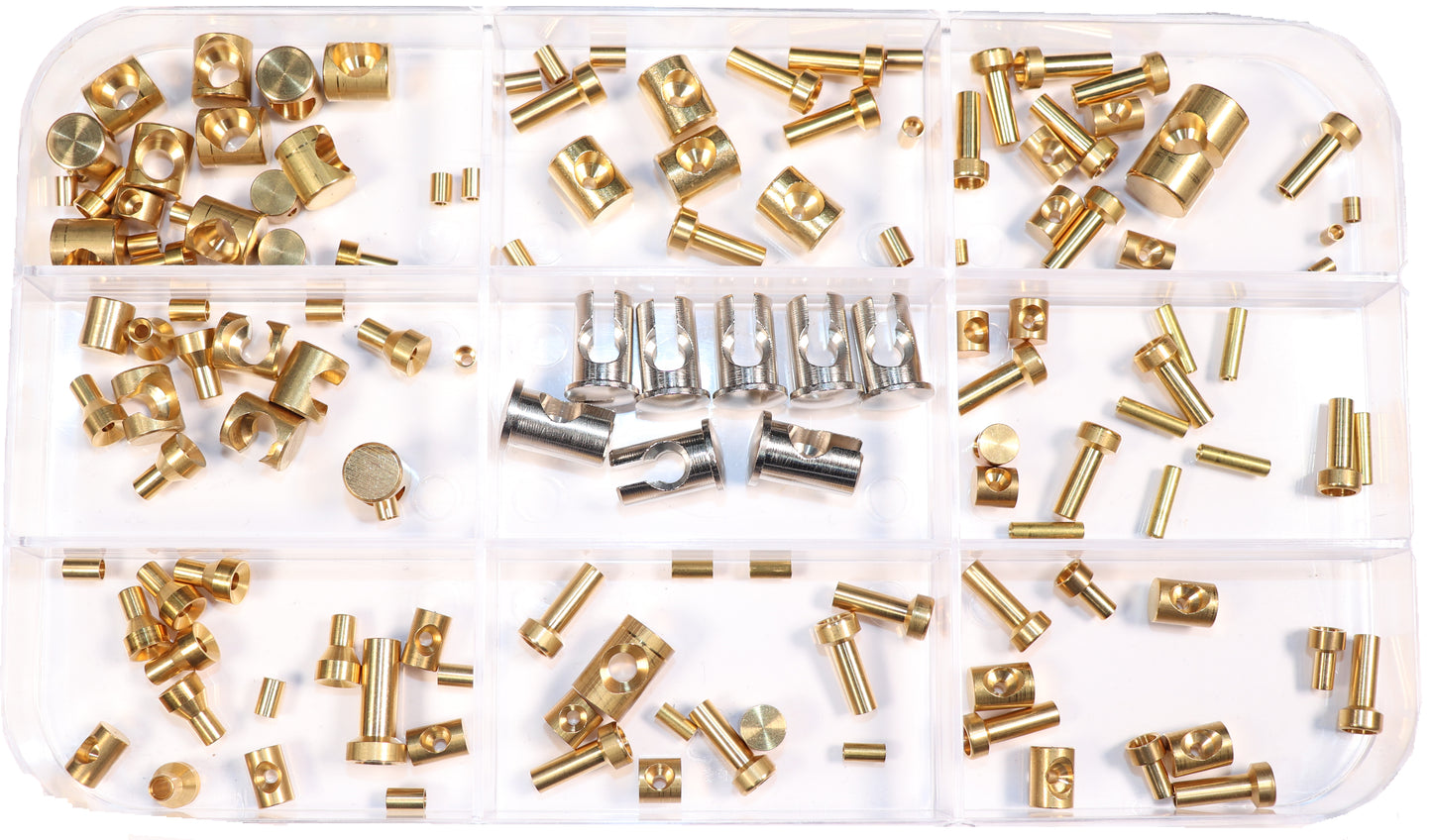 Assortiment de raccords à souder, contenu 133 pièces