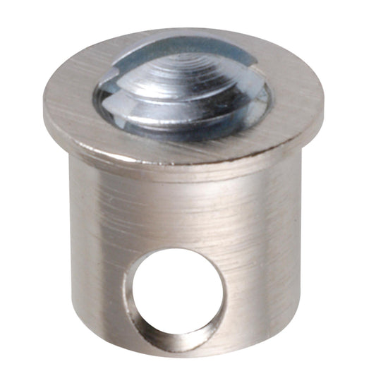 Screw nipple bore Ø 1.8 mm, shaft Ø 5.5 mm nickel-plated brass