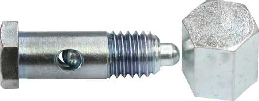 Screw nipple bore Ø 2.5 mm, shaft Ø 6 mm, nickel-plated brass