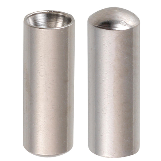End sleeve 8.5 mm nickel-plated brass