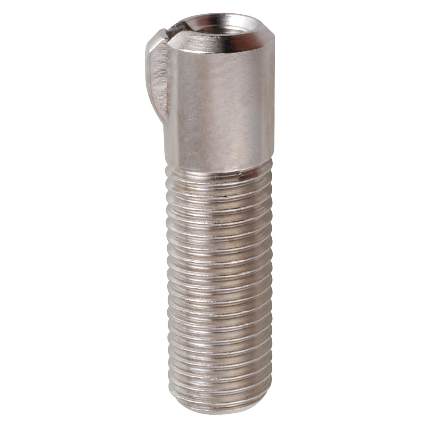 Threaded sleeve bore diameter 3 mm M 6 x 0.75 mm nickel-plated brass