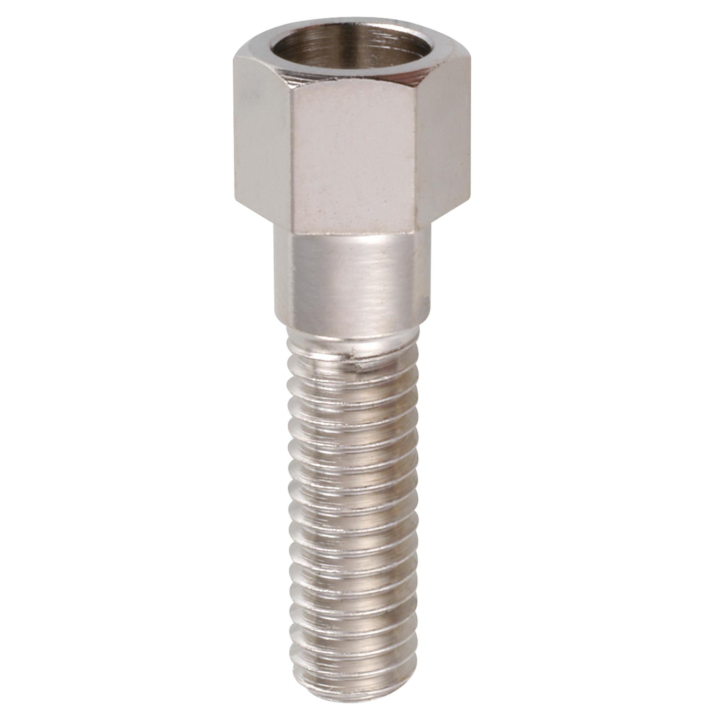 Adjusting screw M 6 x 30 nickel-plated brass