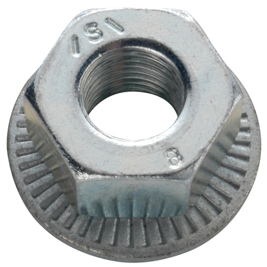 Combination hexagonal nuts for circuits M 10 x 1, galvanized steel