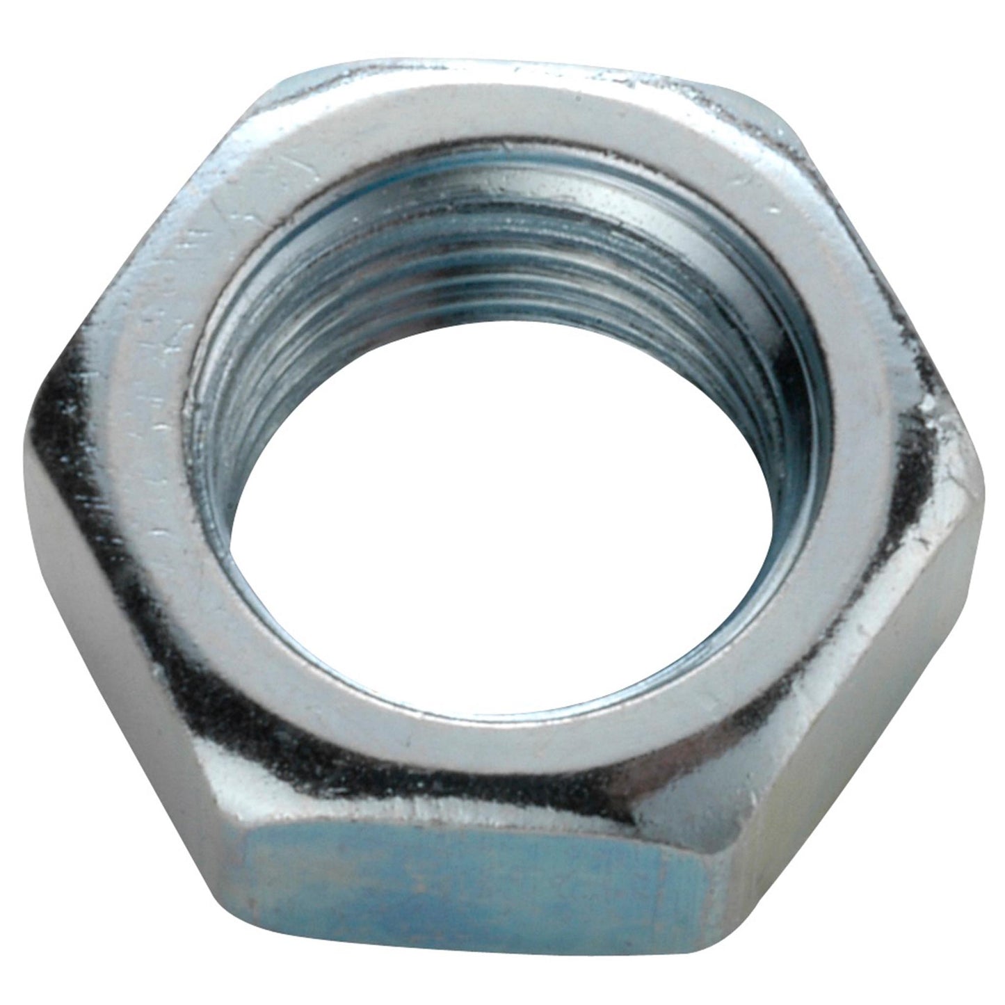 Hexagonal nuts for circuits M 10 x 1, galvanized steel