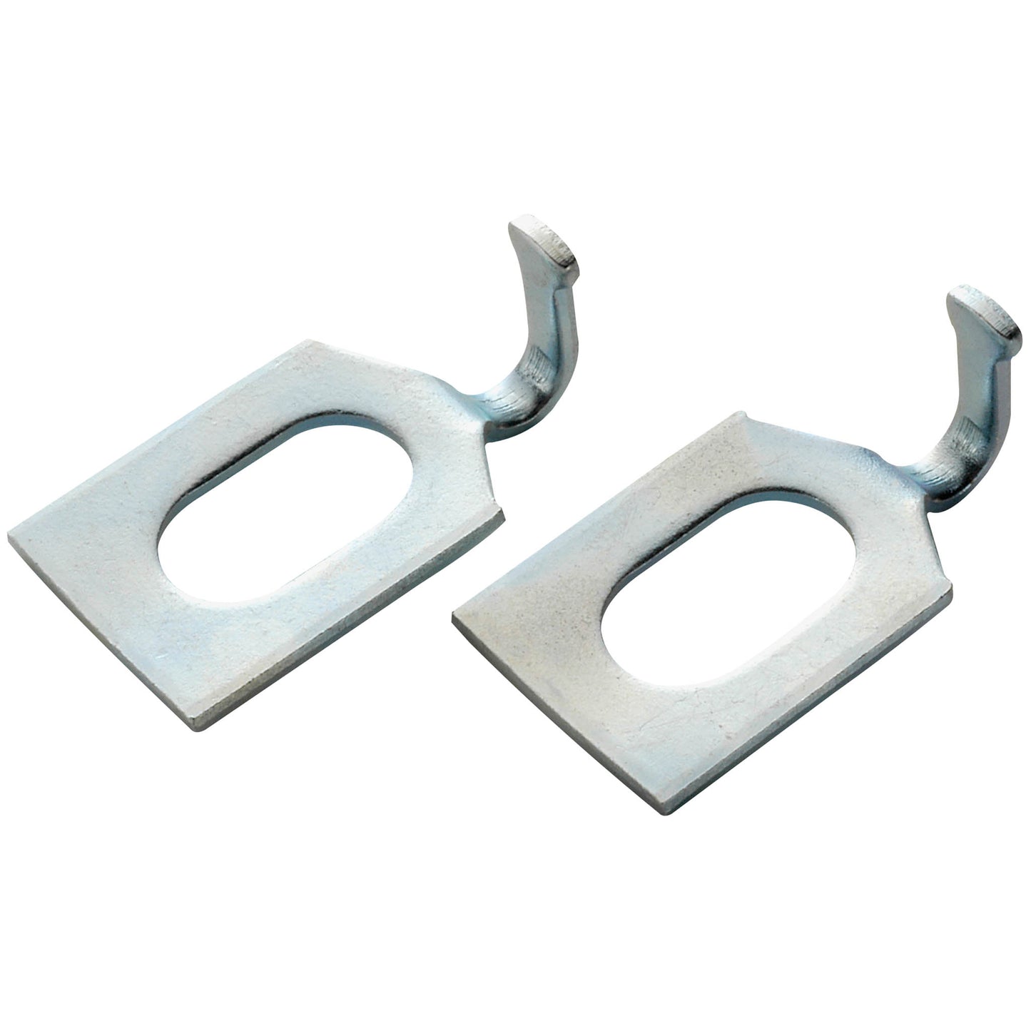 Retaining washers, rectangular, galvanized steel