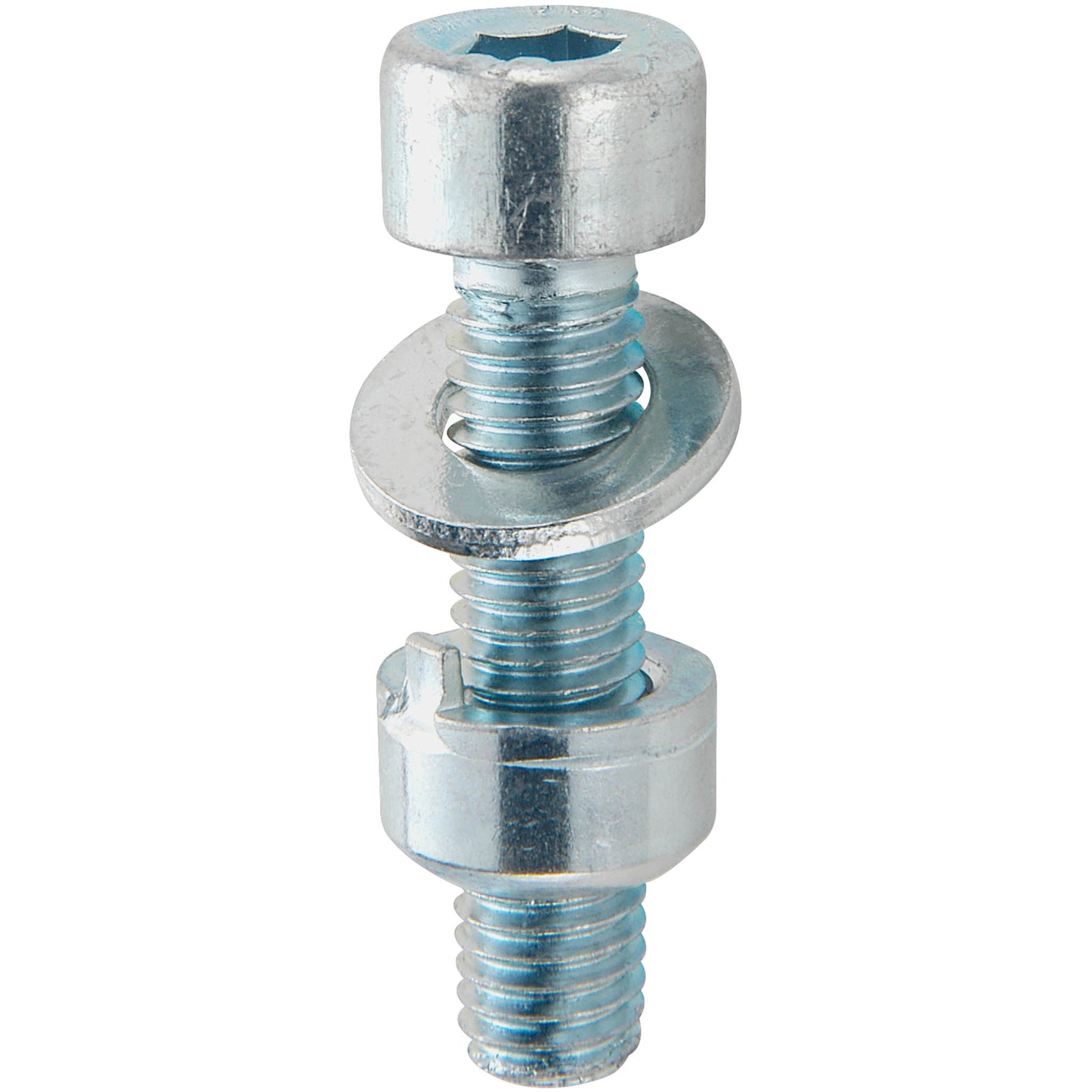 Hexagon socket clamping bolt M 8 x 30 mm set, galvanized steel