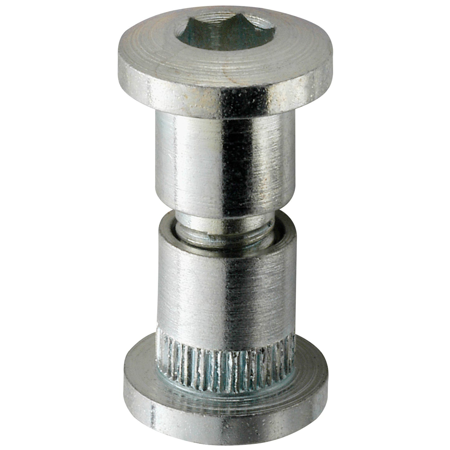 Hexagon socket clamping bolt M 6 x 25 mm, galvanized steel