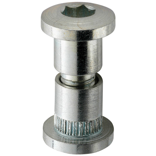 Sekskant spændebolt M 6 x 25 mm, galvaniseret stål