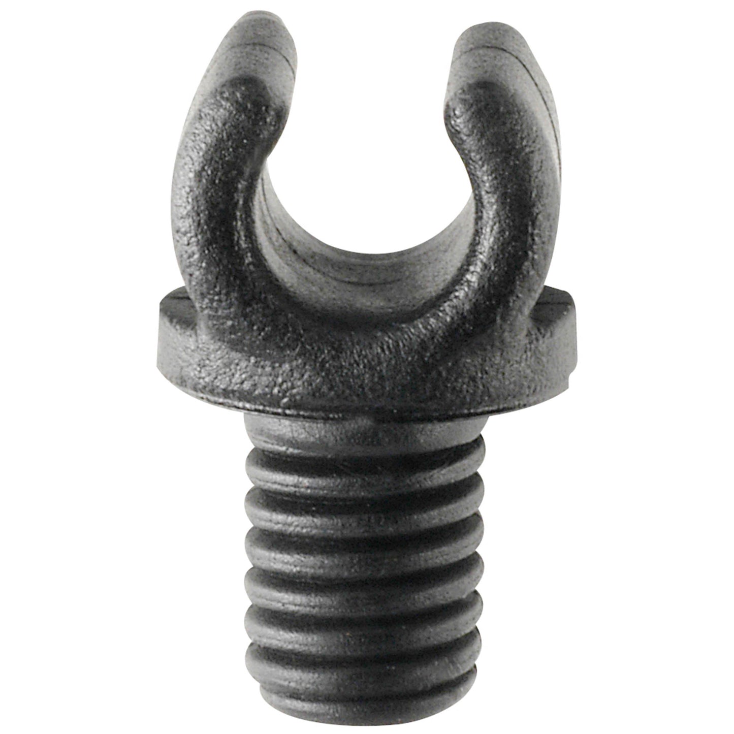 Bowden cable guides M 5 black plastic