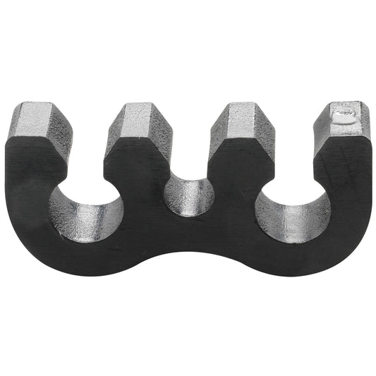 Cable fasteners 3-fold plastic black