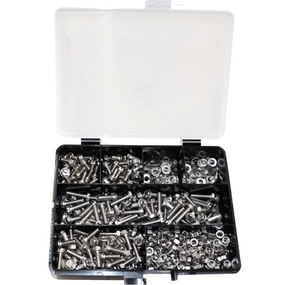 Washer head screws assortment 630 pieces stainless steel